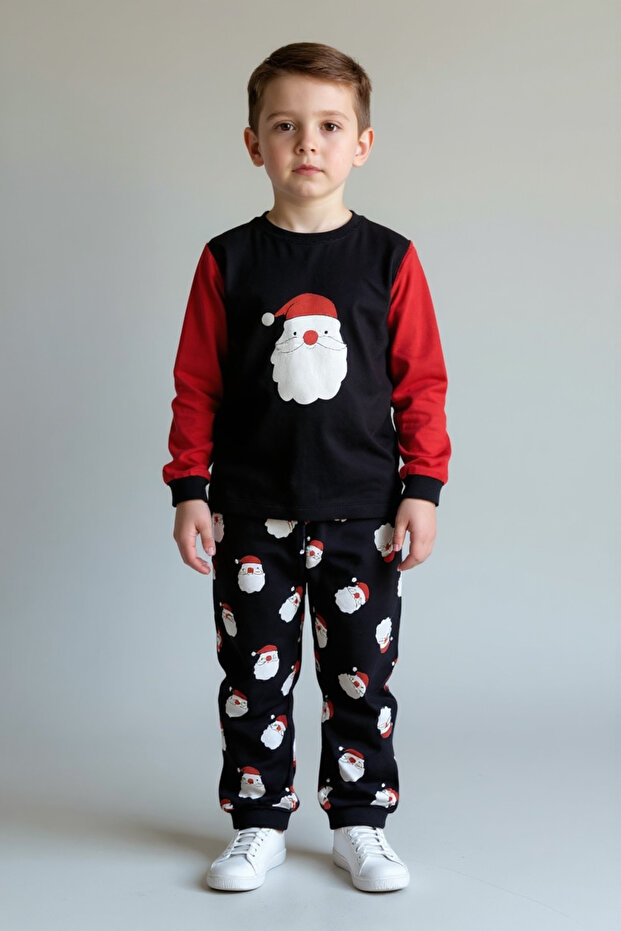 Boy's Santa Claus Christmas Pajama Set New Year