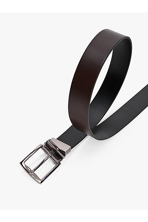 Pánský černý pásek - 2