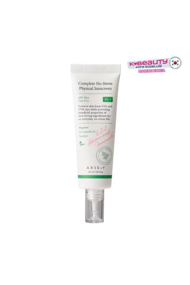 Physical Sunscreen SPF50+ PA++++ Mineral Filtreli Yüksek Korumalı Güneş Kremi 50 ml - 6