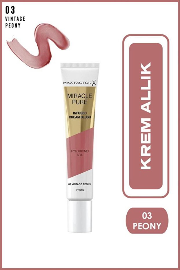 Miracle Pure Krem Allık 03 Peony - 1