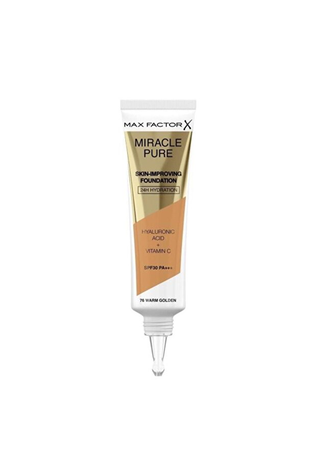 Miracle Pure Foundation Warm Golden No:76 - 2