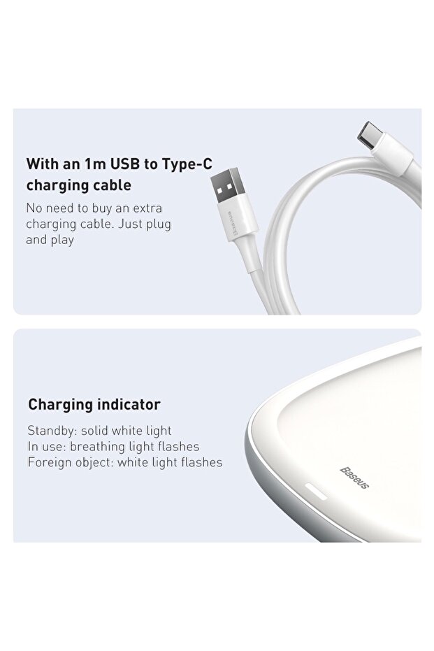 قاعدة الشحن اللاسلكي 15W - 6