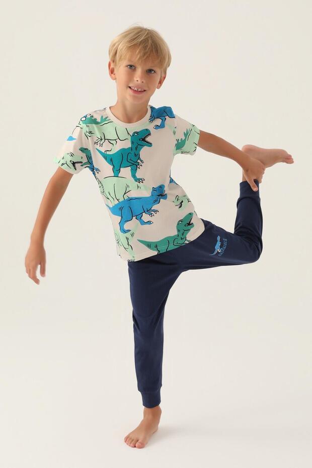 Σετ πιτζάμες 3360 Model Dinosaur Boy - 3
