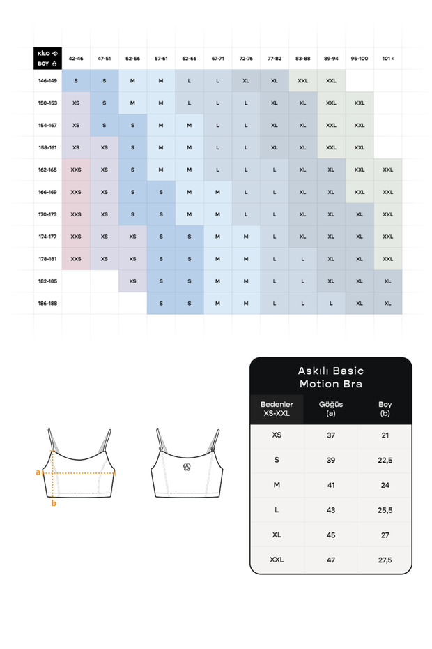 Siyah Askılı Basic Motion Bra - 8