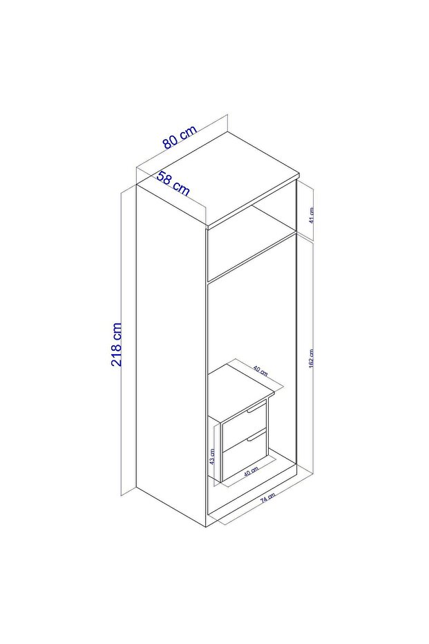 Focus 80'lik Gardırop - 6