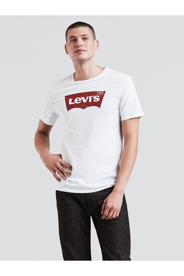 Graphic Set-ın Neck Tee - 5