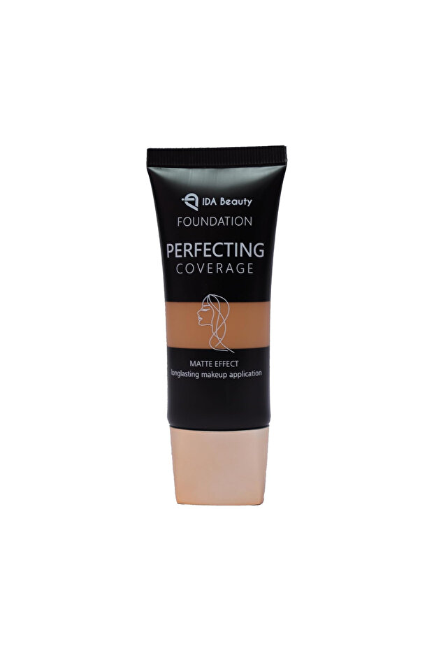 Glam It! Liquid Foundation |Matte Finish, Lightweight | Halal, Cruelty-Free (Dami, 35ml)