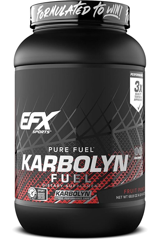 EFX Carbohydrate Supplement, Fruit Punch, 4 lbs