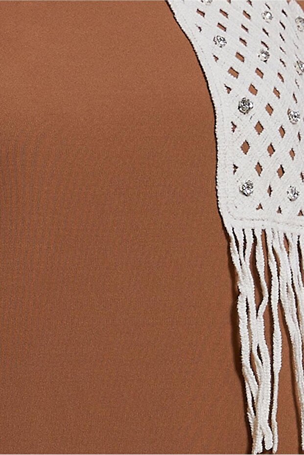 PÜSKÜL DETAYLI EŞOFMAN TUNİK 44559 - 4