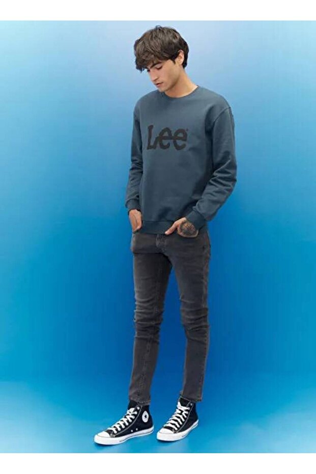 Erkek Gri Sweatshirt - 2