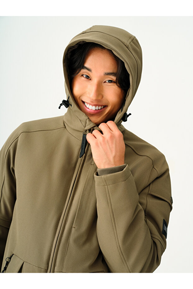 Regular Fit Erkek Mont - 5