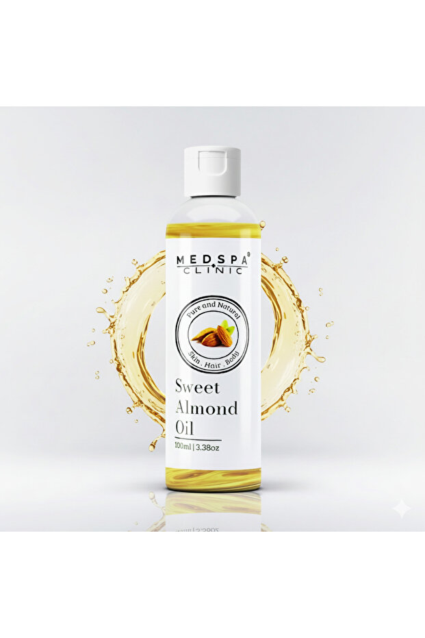 Sweet Almond Oil 100% Pure Cold-Pressed Unrefined 100ml