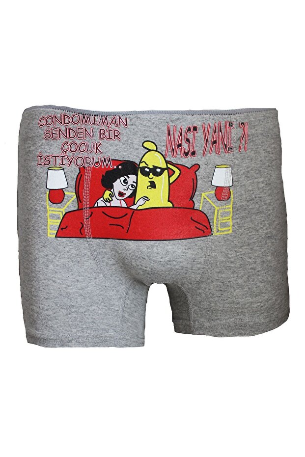 Komik Baskılı Boxer - 2