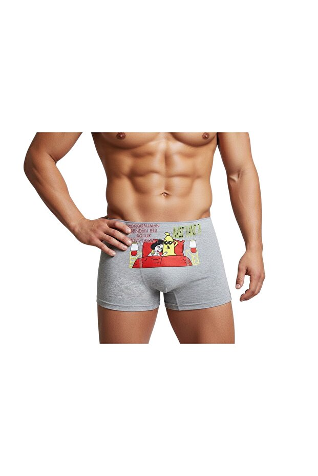 Komik Baskılı Boxer - 1