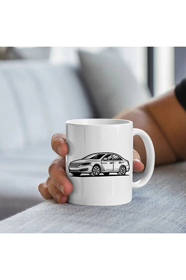 كأس نموذج سيارة منقوشة - 1