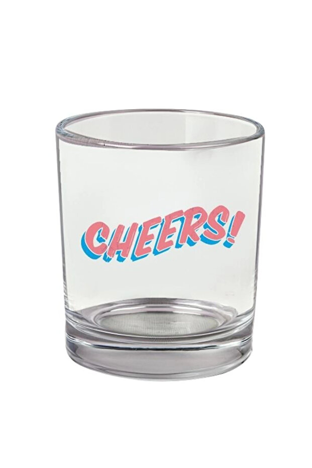 Chers Written Whiskey Glass - Chers Glass