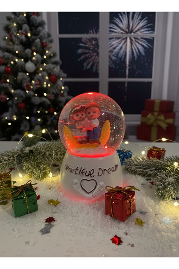 MİNİ KAR KÜRESİ İŞIKLI - 1