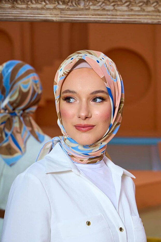 مجموعة مراكش وشاح ناعم بني مينك 1202-10