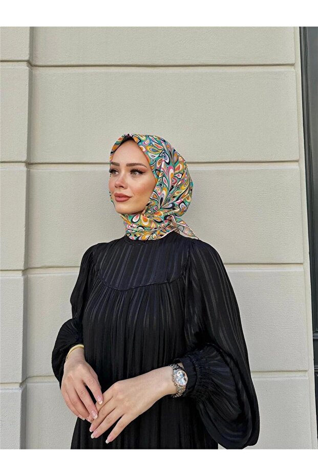 Relax Ebruli Soft Scarf Emerald Green 1147-13