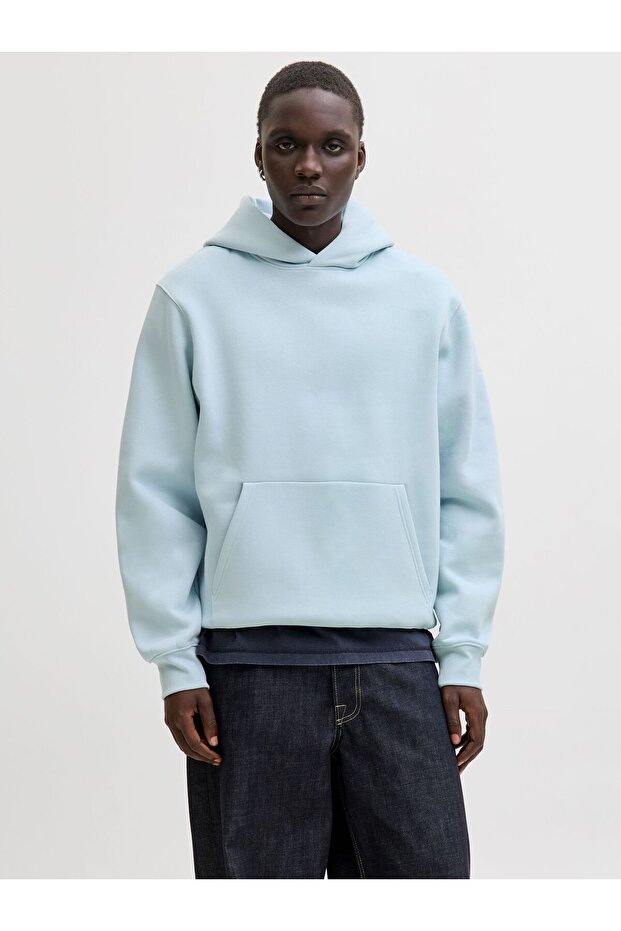 Kapuzenpullover Einfarbig Kapuzenpullover - 1