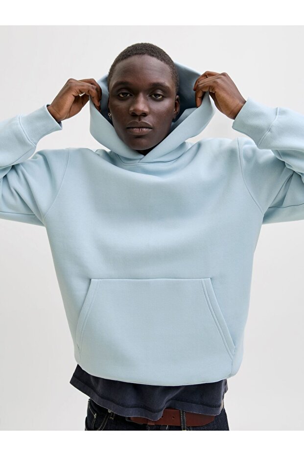 Kapuzenpullover Einfarbig Kapuzenpullover - 8