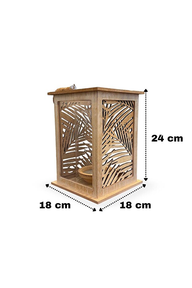 Yaprak Desenli Lantern - 2