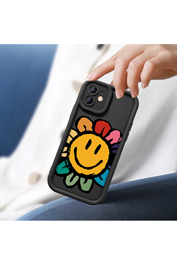 حافظة ممتصة للصدمات بنمط ممتع من السيليكون الأسود المتوافق مع هاتف Xiaomi Redmi Note 13 Pro Plus - 6