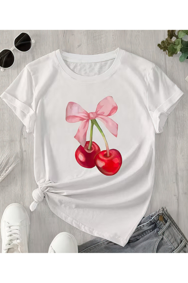 Cherry Printed T-Shirt