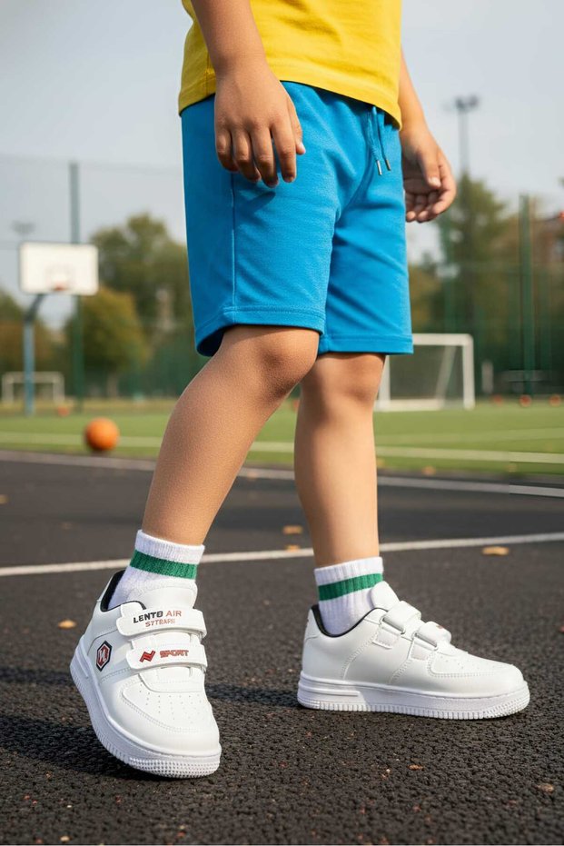 Unisex Children's School Shoes Velcro Sports Shoes