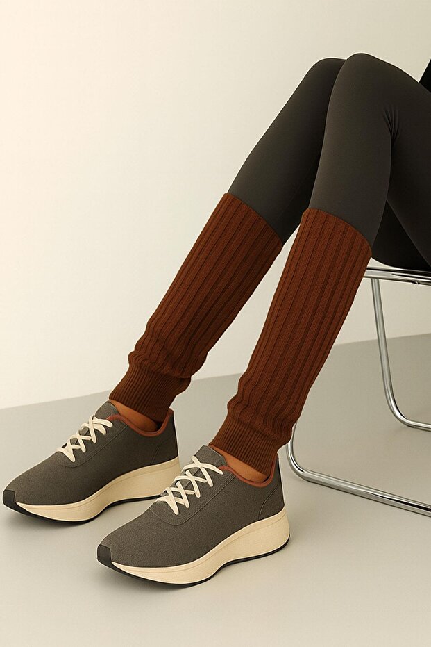 Basic Kalın Pamuk İçerikli Tozluk - 5