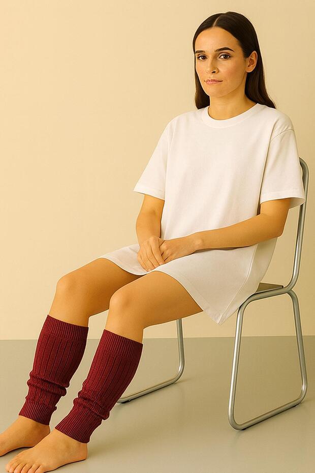 Basic Kalın Pamuk İçerikli Tozluk - 3