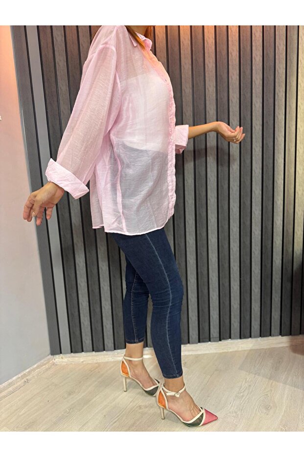 Salaş Şeffaf Gömlek - 3