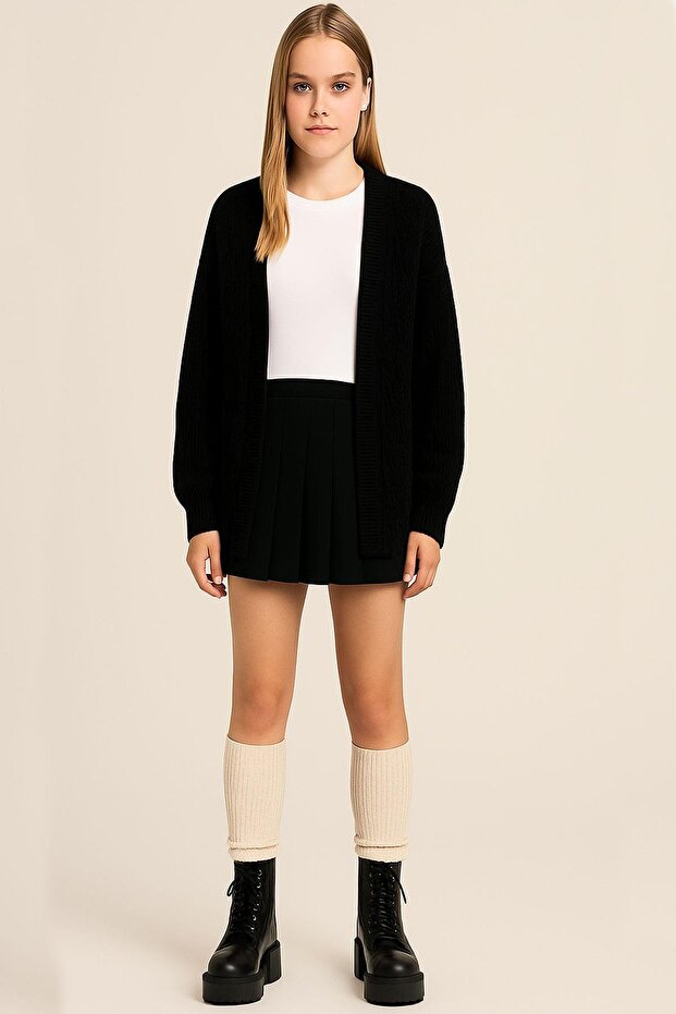 Basic Kalın Pamuk İçerikli Tozluk - 5