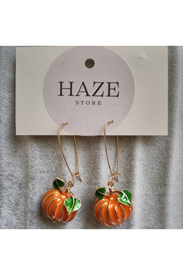 Pumpkin Earrings - 1