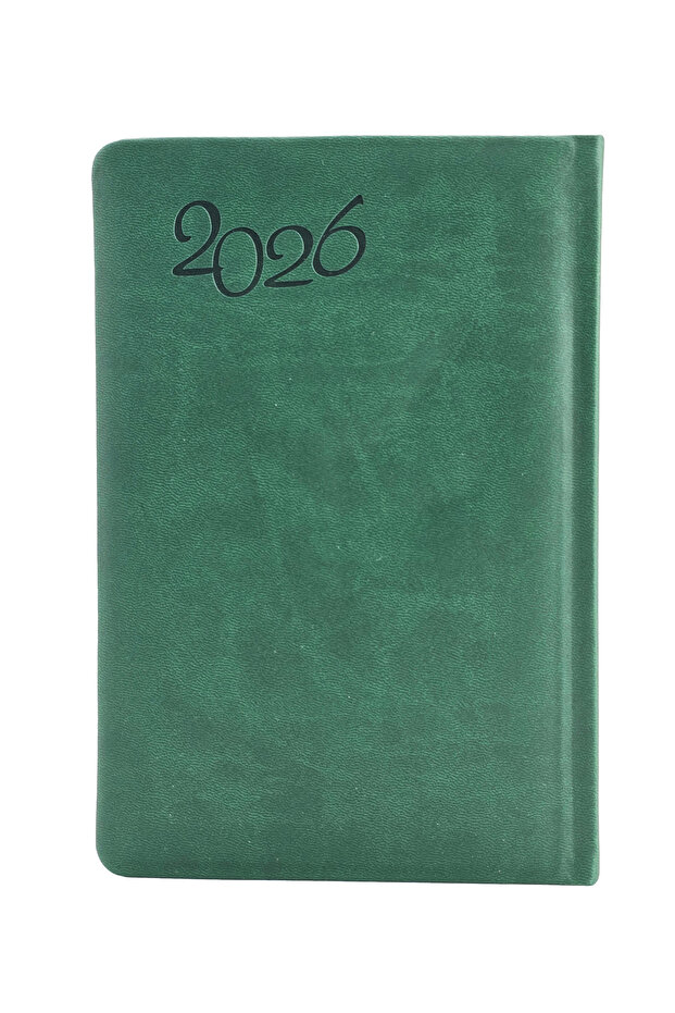 مذكرات 2026، جلد صناعي A5، مخطط يومي