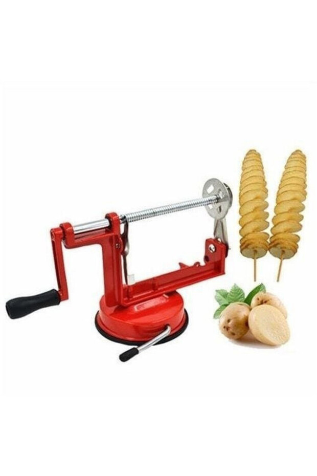 Spiral potato cutter