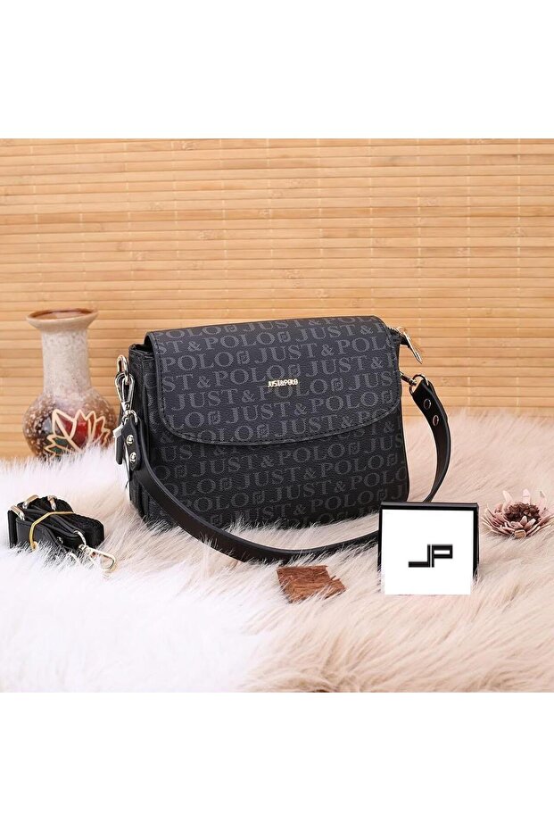 Vegan Leather Short and Long Strap Women's Hand and Shoulder Bag