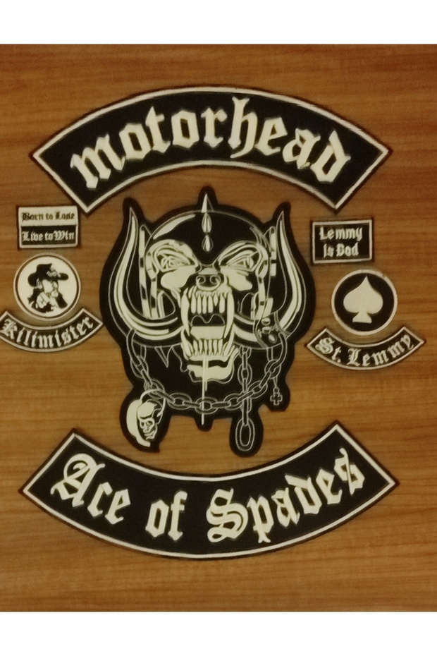 Motorhead Set Patch Yama 9 Pieces