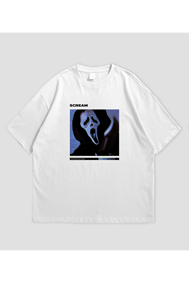 Scream 2 Movie Printed Oversized Unisex T-Shirt