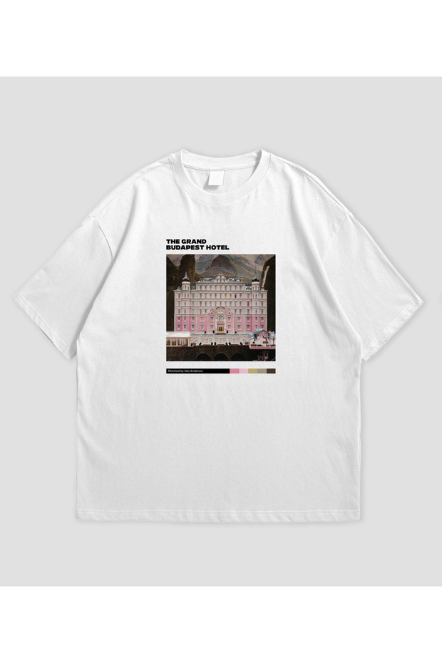 Grand Budapest Hotel Movie Printed Oversized Unisex T-Shirt