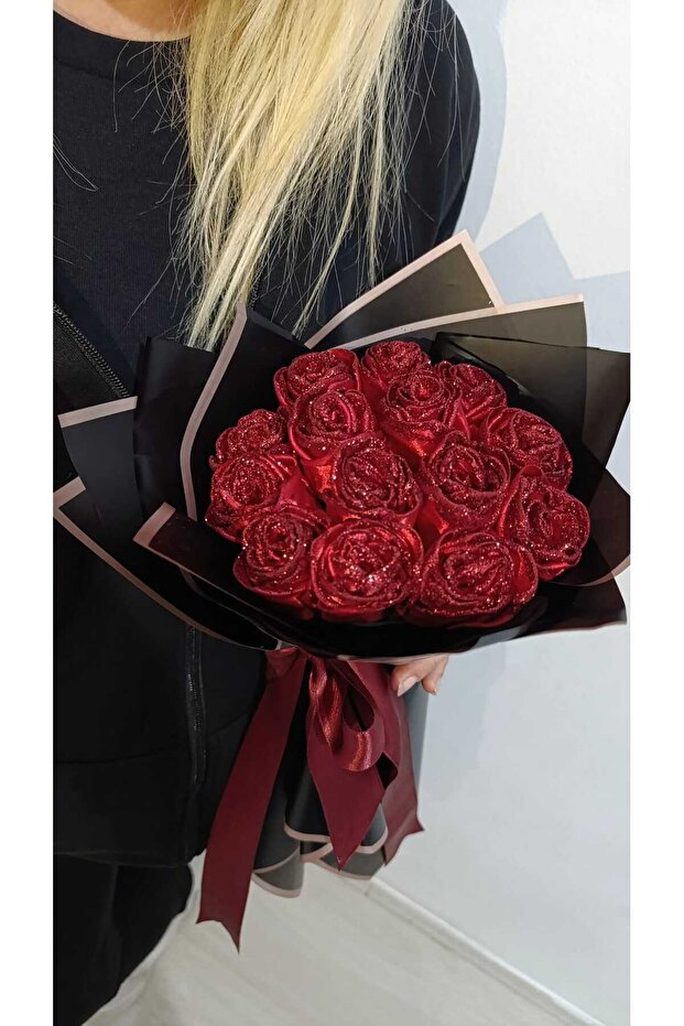 Simli solmayan buket - 3