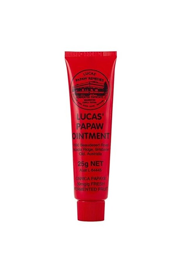 25g Lucas Papaw Ointment Multifunctional Lip Protector Hydrating Lip Balm Diaper Rash Cream Papaya S