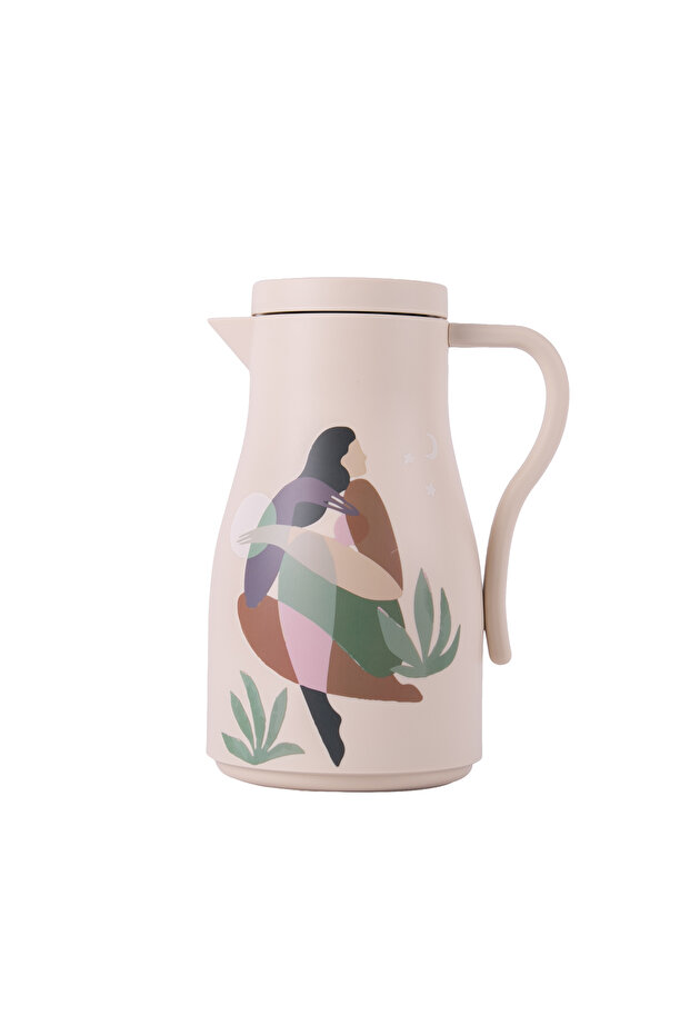 Tea and Coffee Flask Viola 1 Liter - 1