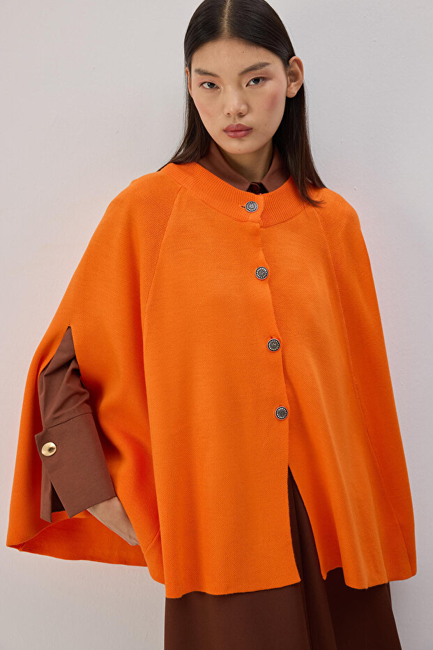 OVERSIZE TRİKO PANÇO - 2