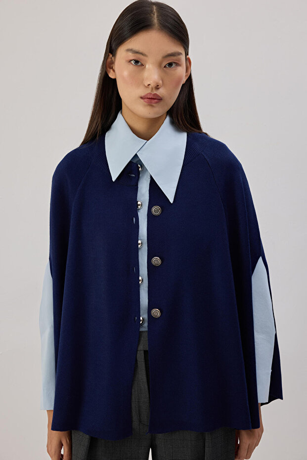 OVERSIZE TRİKO PANÇO - 6