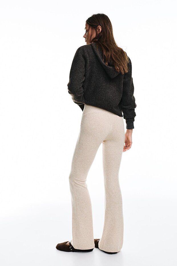 Soft touch flared trousers - 4