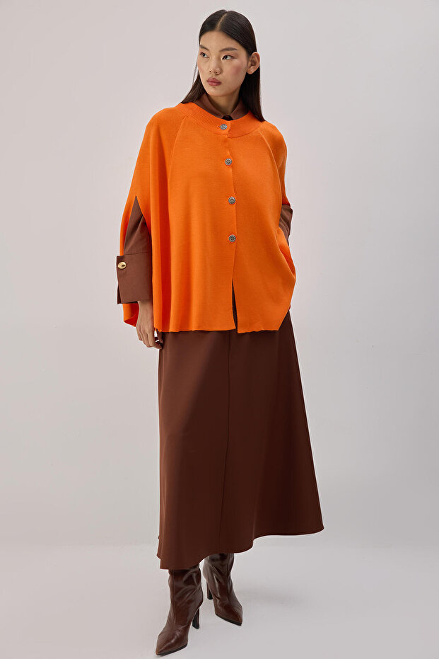 OVERSIZE TRİKO PANÇO - 3