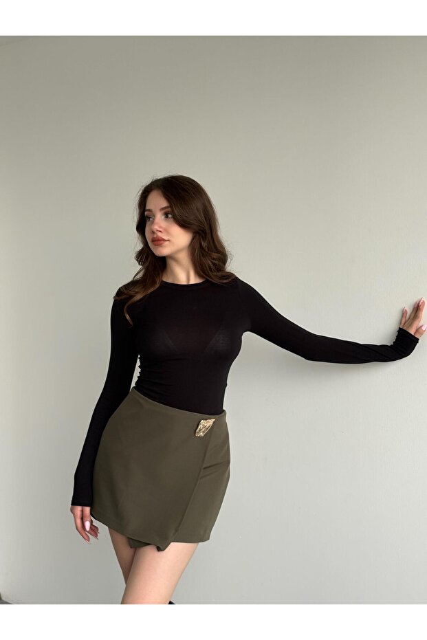 Muadil Premium Şort Etek - 4