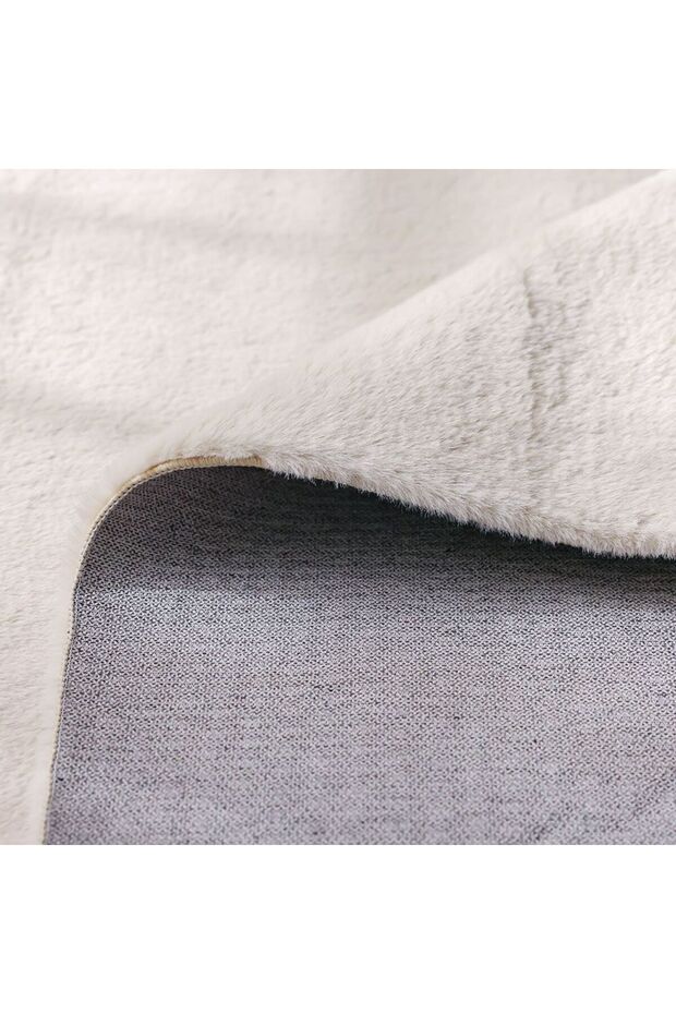 Plain Plush Solid Soft Fur Rug Area Rug Floor Covering 200x300cm-Pearl White 231200400398 - 5