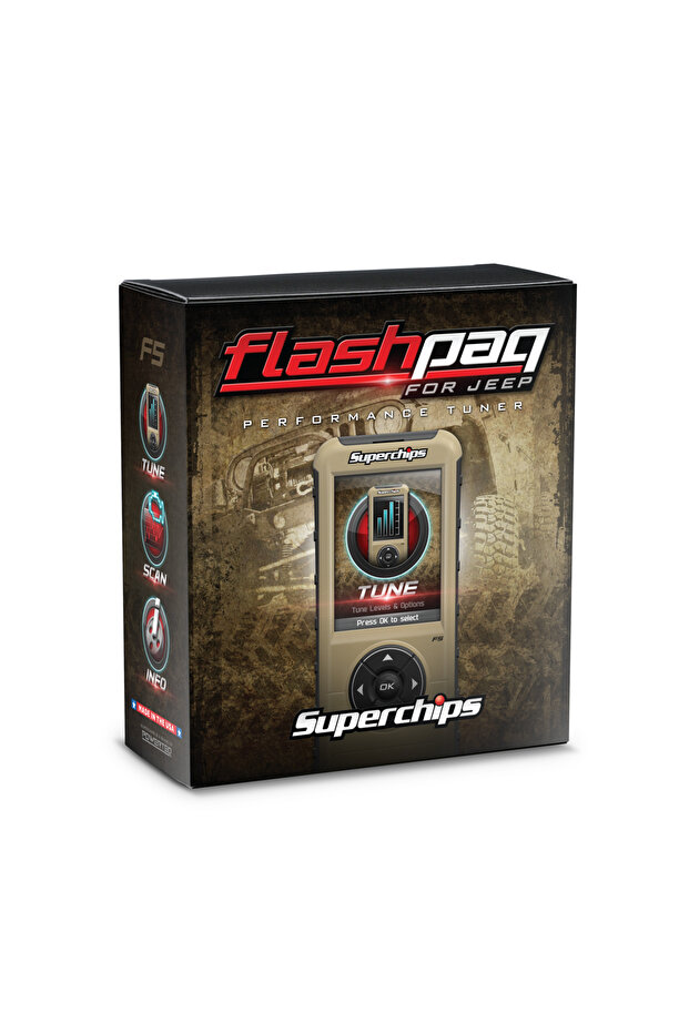 Flashpaq F5 Programmer - Jeep Wrangler JK (2007-2014)
